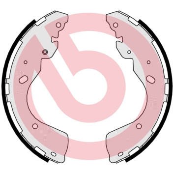 Stabdžių trinkelių komplektas BREMBO S 56 547