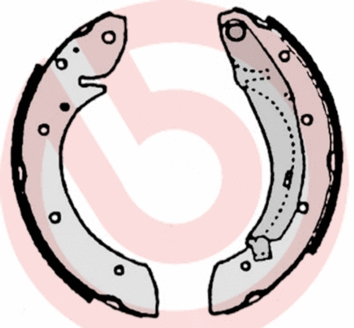 Stabdžių trinkelių komplektas BREMBO S 61 522