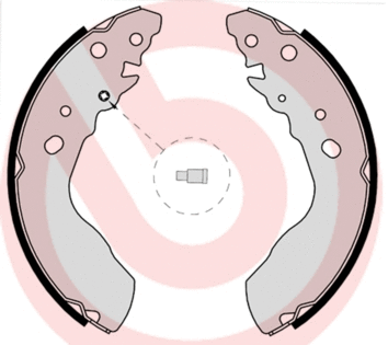 Stabdžių trinkelių komplektas BREMBO S 79 522