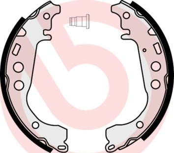 Stabdžių trinkelių komplektas BREMBO S 83 508