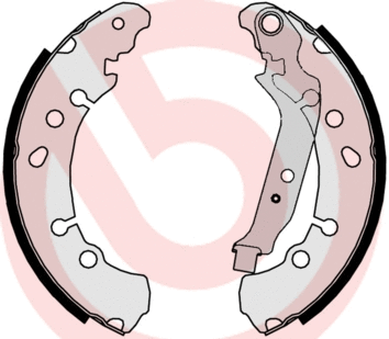 Stabdžių trinkelių komplektas BREMBO S 83 513