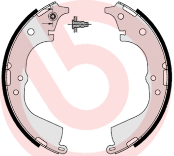 Stabdžių trinkelių komplektas BREMBO S 83 537