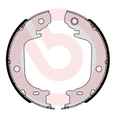 Rankinio stabdžio trinkelių komplektas BREMBO S 83 565