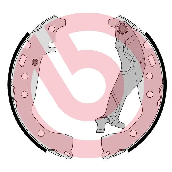 Stabdžių trinkelių komplektas BREMBO S 83 574