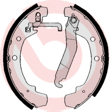 Stabdžių trinkelių komplektas BREMBO S 85 510