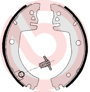 Stabdžių trinkelių komplektas BREMBO S 85 512