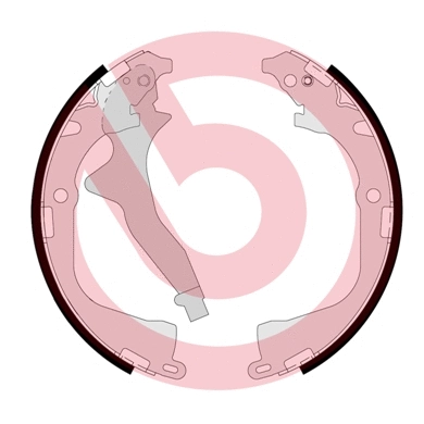 Stabdžių trinkelių komplektas BREMBO S 85 542