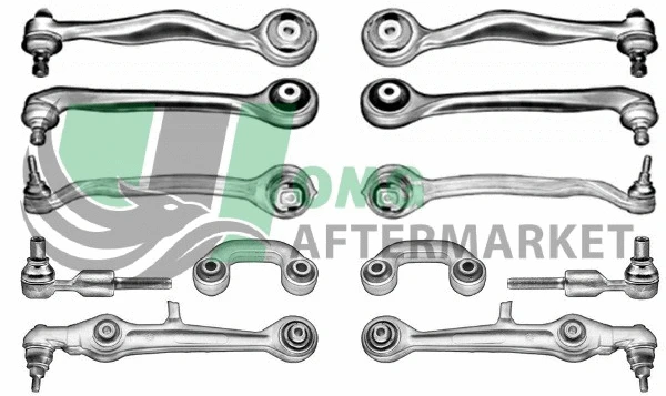Rato pakabos remonto komplektas OMG SRL G60.5008