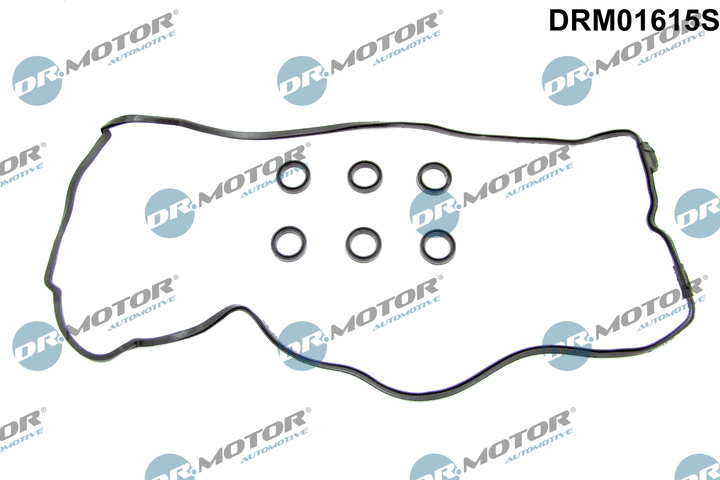 Vožtuvų dangtelio tarpinių komplektas Dr.Motor Automotive DRM01615S