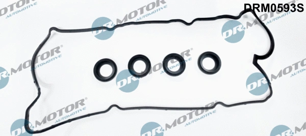 Vožtuvų dangtelio tarpinių komplektas Dr.Motor Automotive DRM0593S