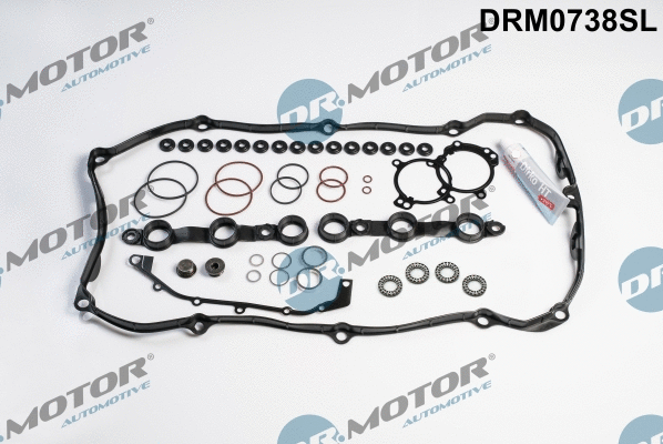 Vožtuvų dangtelio tarpinių komplektas Dr.Motor Automotive DRM0738SL