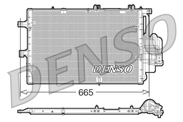 Oro kondicionieriaus radiatorius DENSO DCN20017