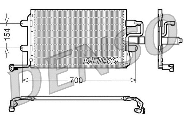 Oro kondicionieriaus radiatorius DENSO DCN32017