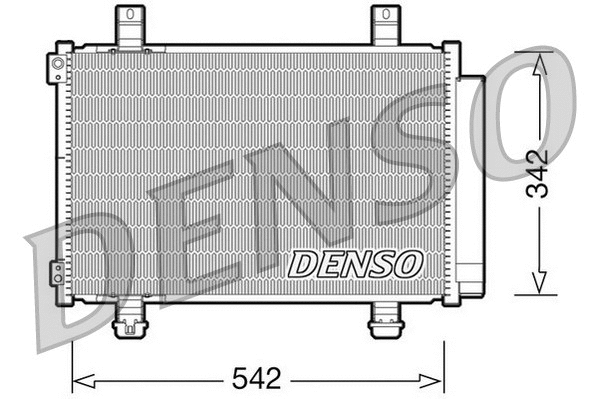 Oro kondicionieriaus radiatorius DENSO DCN47005