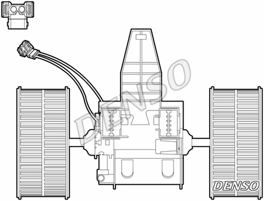 Vidaus putiklis DENSO DEA05009