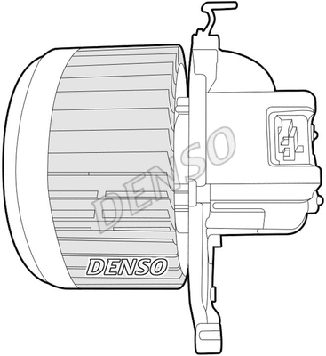 Vidaus putiklis DENSO DEA07019