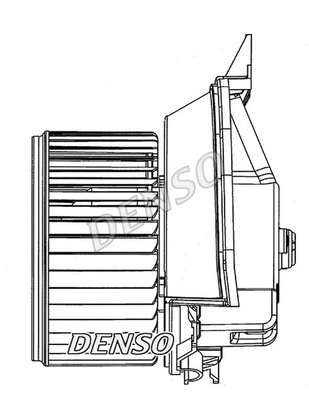 Vidaus putiklis DENSO DEA09203