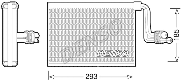 Oro kondicionieriaus garintuvas DENSO DEV05002