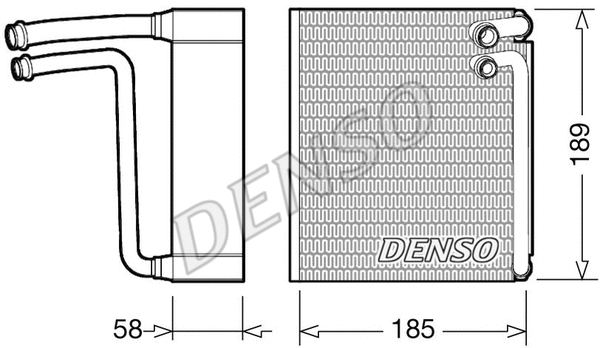 Oro kondicionieriaus garintuvas DENSO DEV09025