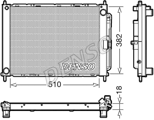 Aušintuvo modulis DENSO DRM23111