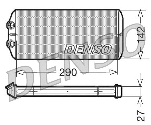 Salono radiatorius DENSO DRR07005