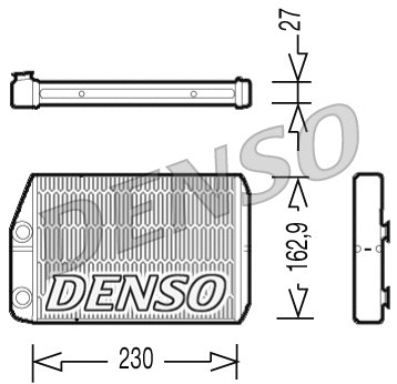 Salono radiatorius DENSO DRR09034
