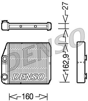 Salono radiatorius DENSO DRR09035