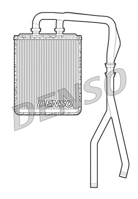 Salono radiatorius DENSO DRR12010