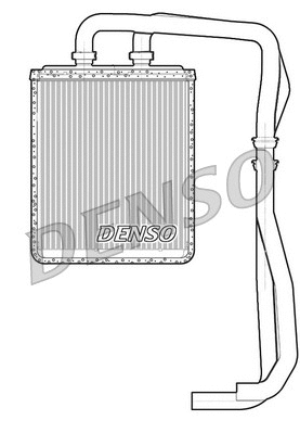Salono radiatorius DENSO DRR12011