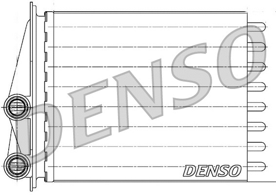 Salono radiatorius DENSO DRR23020