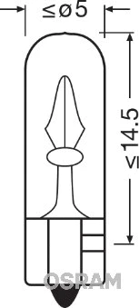Salono apšvietimo lemputė ams-OSRAM 2721