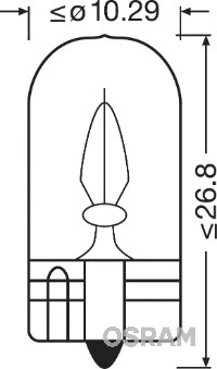 Indikatoriaus lemputė ams-OSRAM 2821