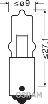Salono apšvietimo lemputė ams-OSRAM 64111