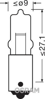 Salono apšvietimo lemputė ams-OSRAM 64113