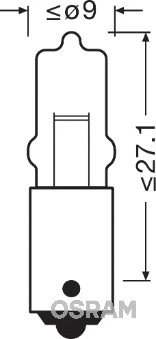 Salono apšvietimo lemputė ams-OSRAM 64115