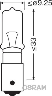 Indikatoriaus lemputė ams-OSRAM 64138