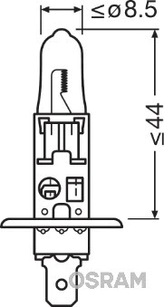 Prožektoriaus lemputė ams-OSRAM 64150ULT-HCB