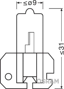 Prožektoriaus lemputė ams-OSRAM 64175