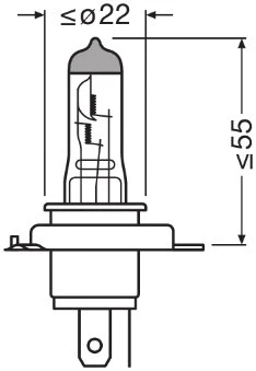 Prožektoriaus lemputė ams-OSRAM 64193CBN