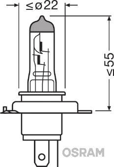Prožektoriaus lemputė ams-OSRAM 64196