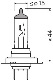 Prožektoriaus lemputė ams-OSRAM 64210CBN