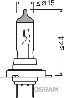 Prožektoriaus lemputė ams-OSRAM 64215