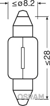 Salono apšvietimo lemputė ams-OSRAM 6428