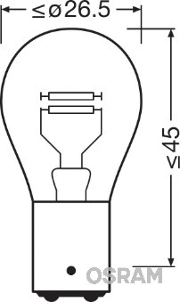 Indikatoriaus lemputė ams-OSRAM 7240