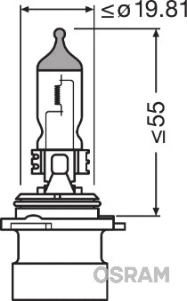 Prožektoriaus lemputė ams-OSRAM 9006XS