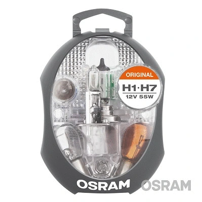 Lempučių asortimentas ams-OSRAM CLK H1/H7