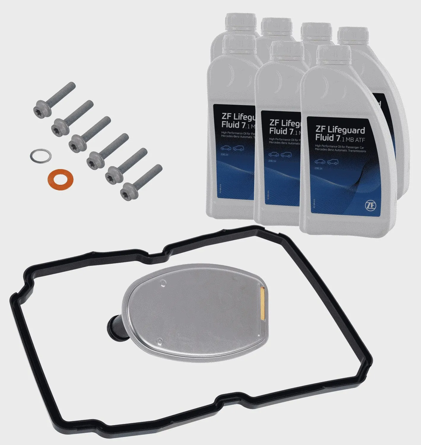 Automatinės pavarų dėžės alyvos keitimo komplektas ZF 5961.308.371