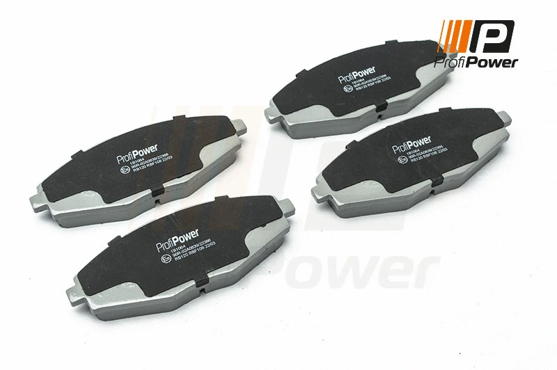 Diskinių stabdžių trinkelių rinkinys ProfiPower 1B1064