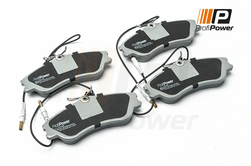 Diskinių stabdžių trinkelių rinkinys ProfiPower 1B1068