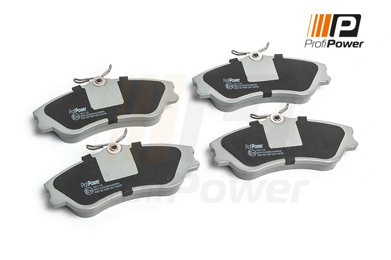 Diskinių stabdžių trinkelių rinkinys ProfiPower 1B1118